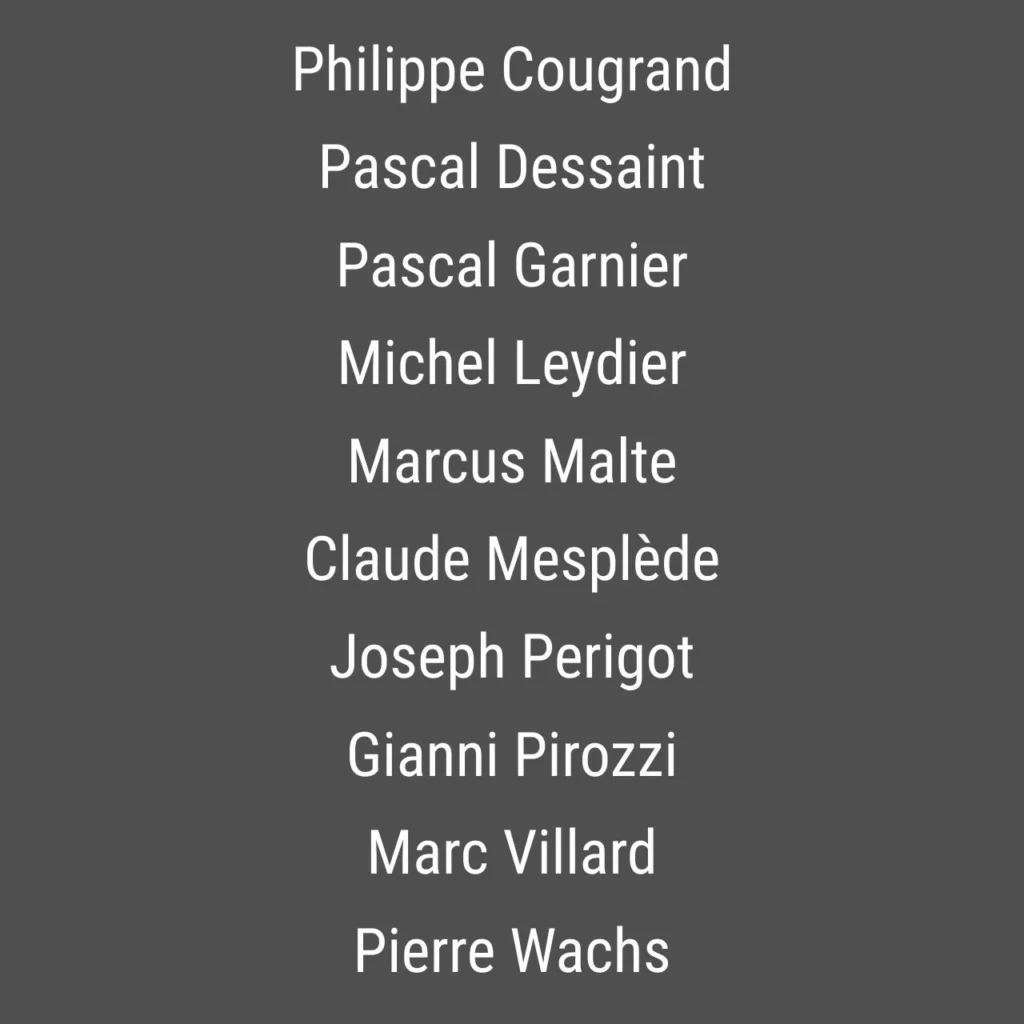 Listes des auteurs invités au salon 2008