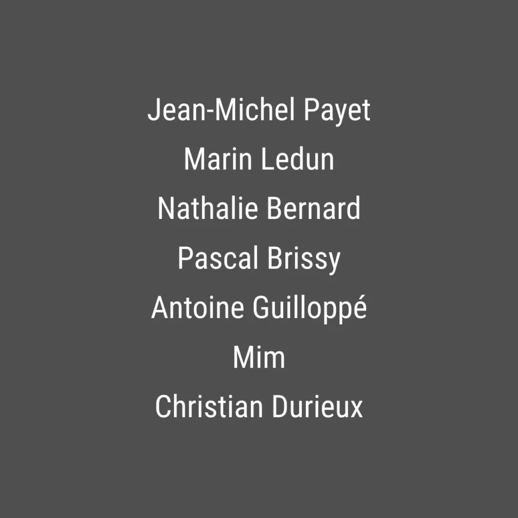 Listes des auteurs invités au salon 2018